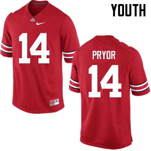 Ohio State Buckeyes #14 Isaiah Pryor Youth University Jersey Red